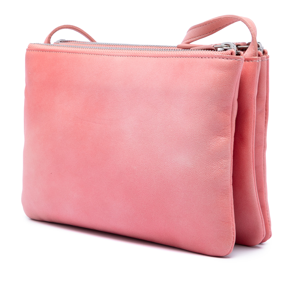 Pre-Loved Celine Small Lambskin Trio Crossbody - Picture 2 of 7
